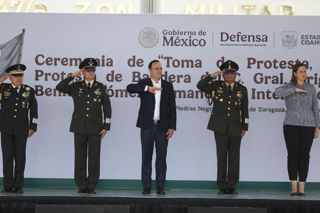 EN COORDINACIÓN CON EL EJÉRCITO MEXICANO MANTENEMOS A COAHUILA COMO EL ESTADO MÁS SEGURO: MANOLO