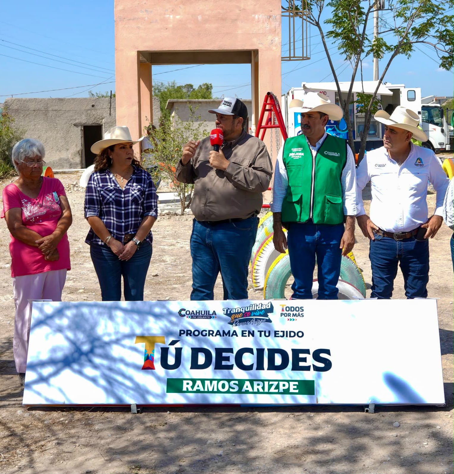 Mejora gobierno de Tomás Gutiérrez abasto de agua en Ojo Caliente