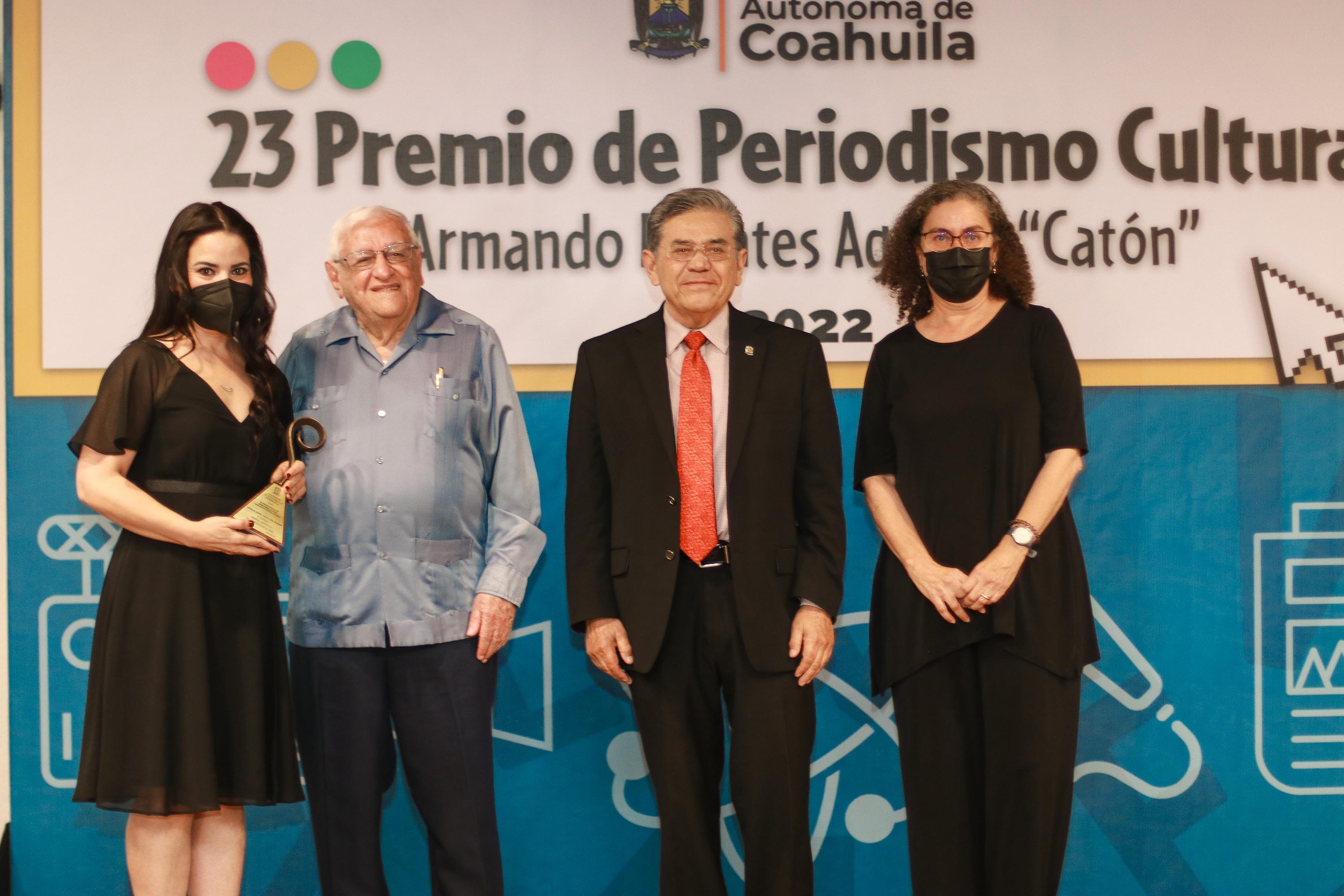 Reconoce UAdeC la Labor de Periodistas con la Edición XXIII del Premio de Periodismo Cultural Armando Fuentes Aguirre “Catón”