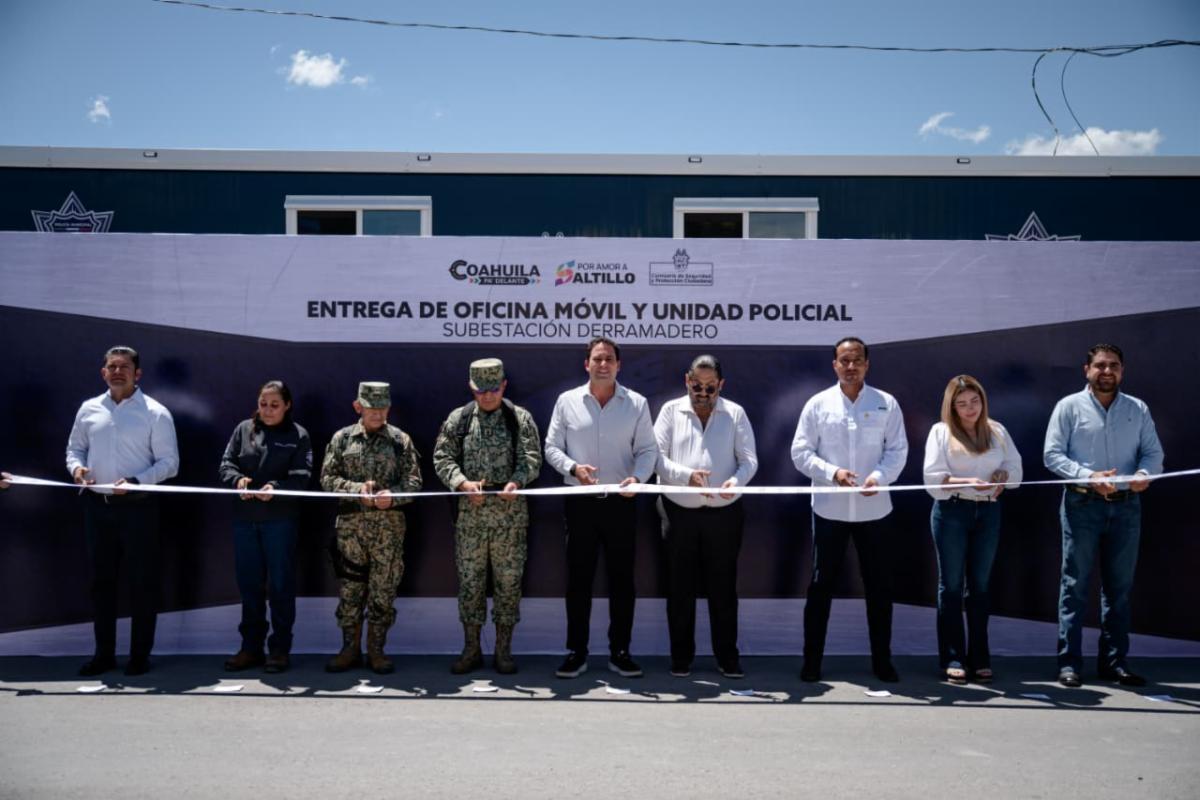 En coordinación, seguimos blindando a Saltillo: Javier Díaz