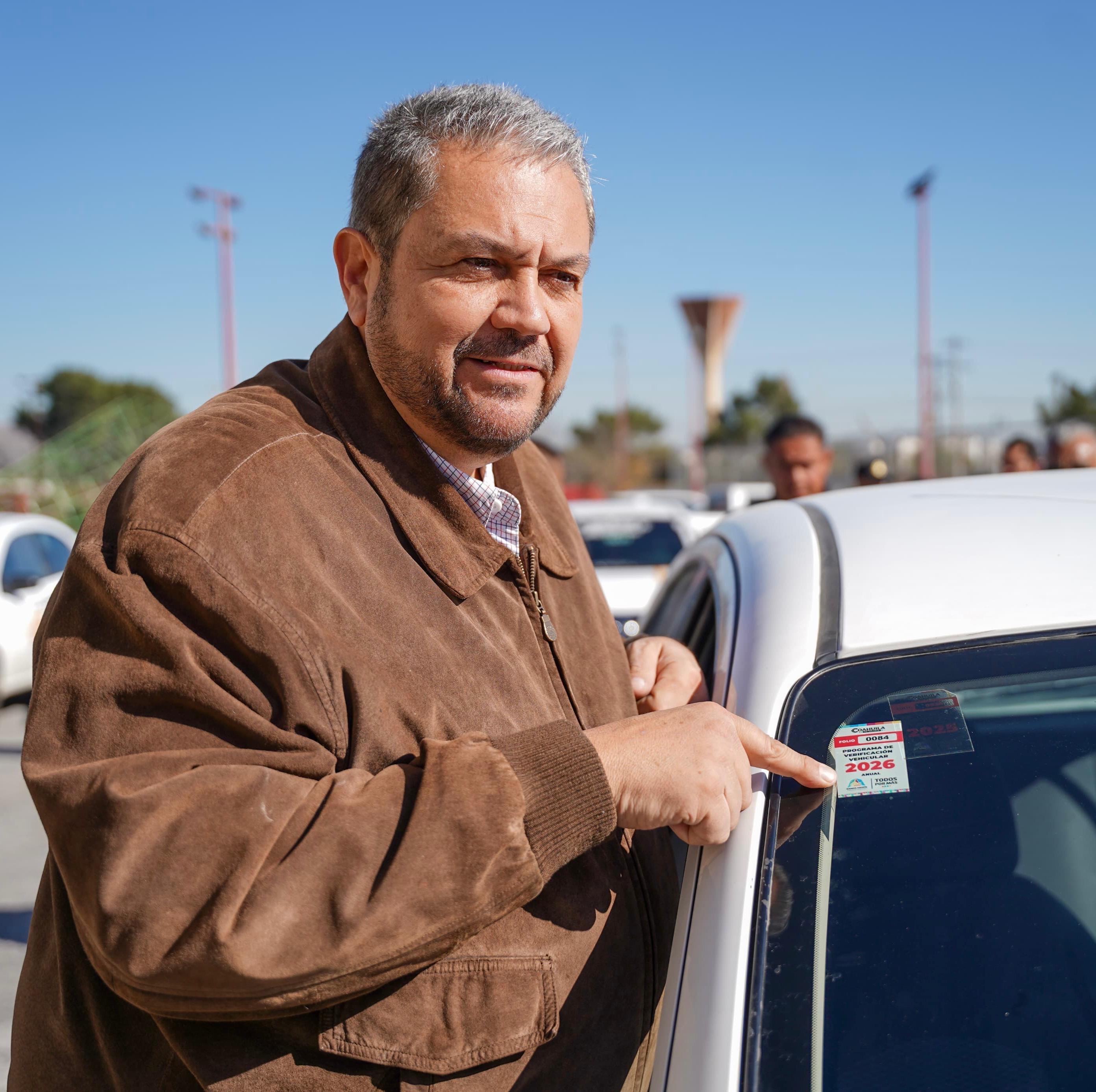 Supervisa Tomas Gutiérrez Programa de Verificación Vehicular 2026