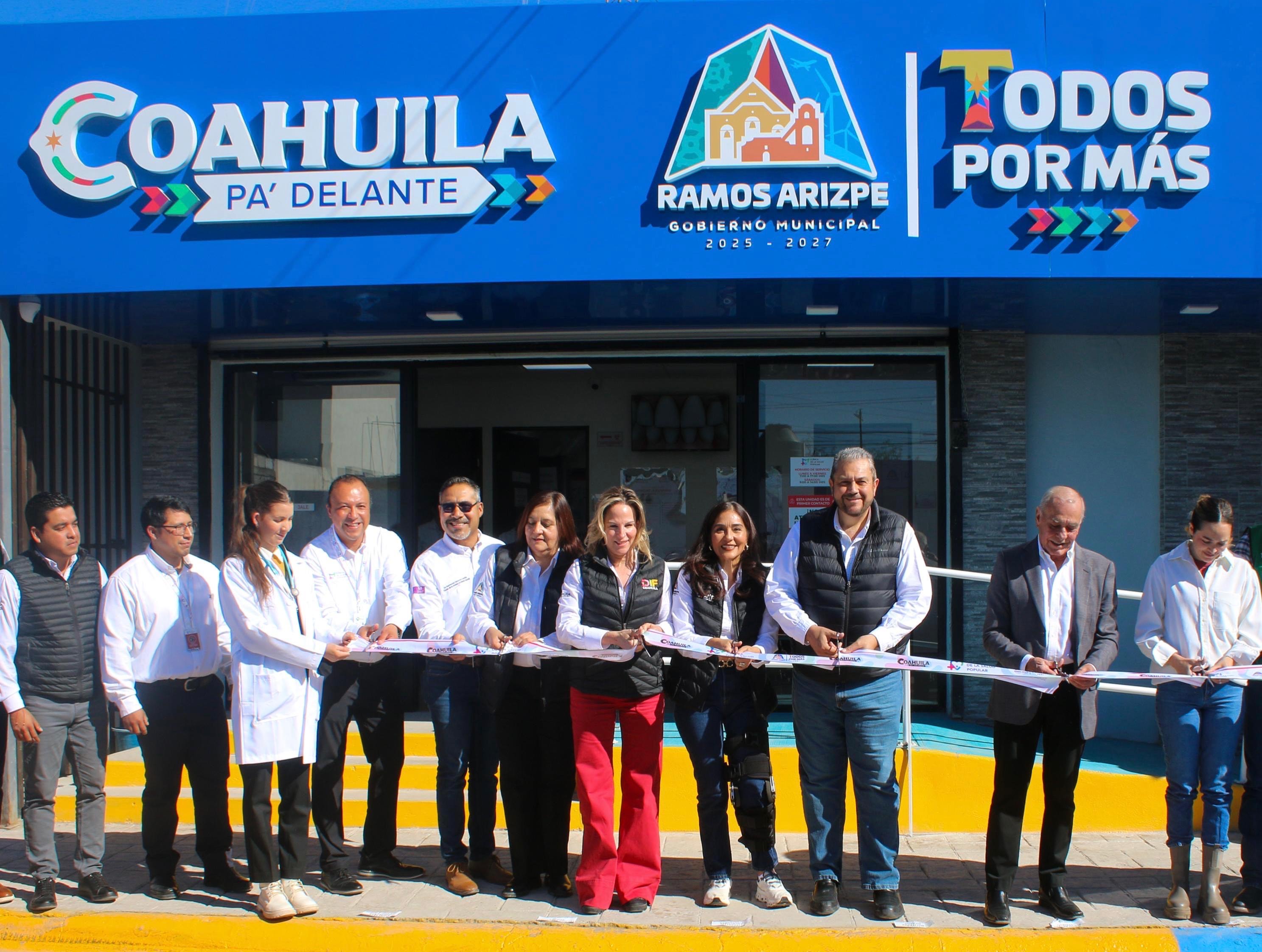 Apuesta Tomás por la salud: inauguran primera clínica de salud popular en Ramos 