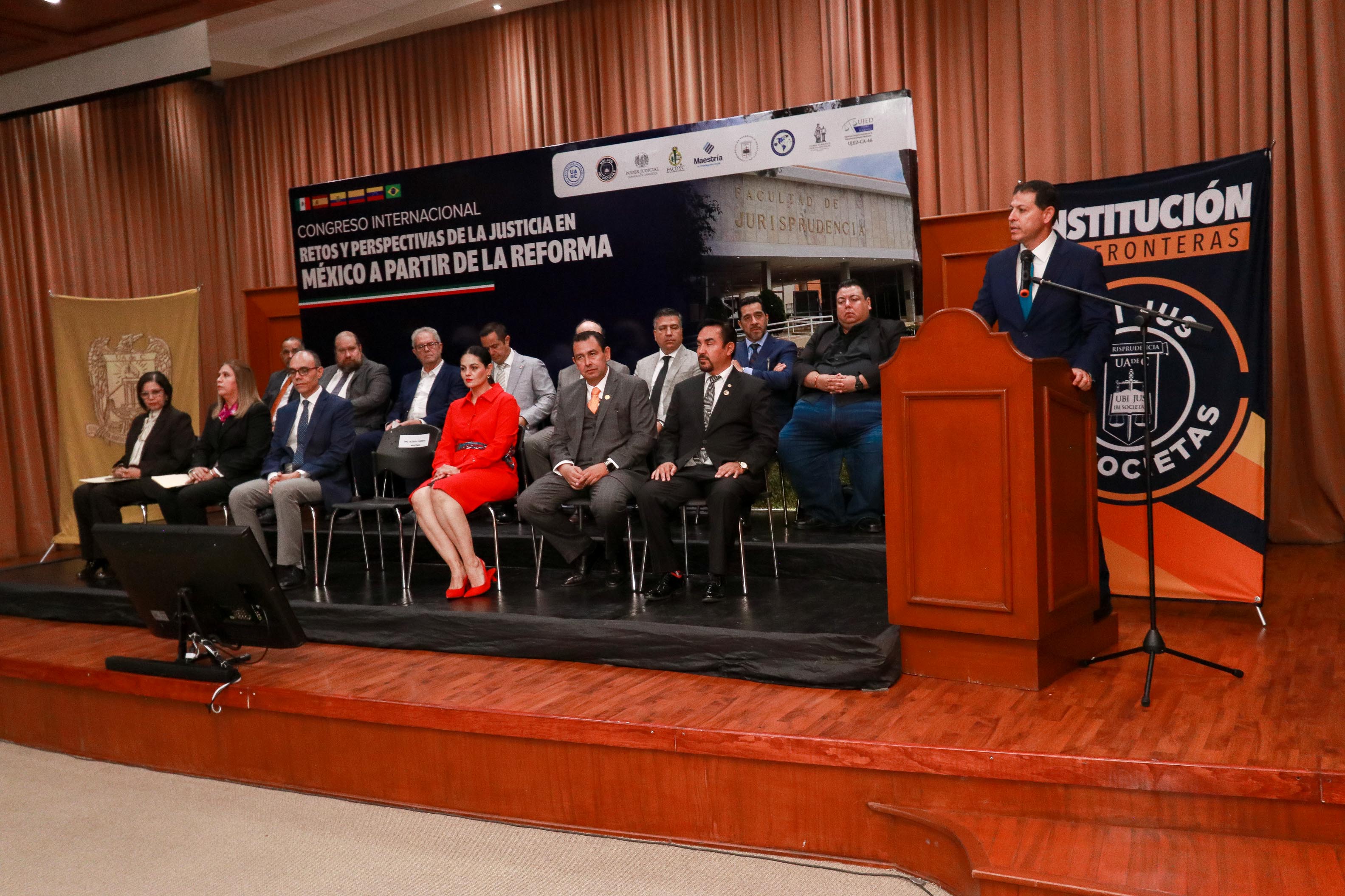 Inauguran en la UAdeC el Congreso Internacional: Retos y Perspectivas de la Justicia en México a partir de la Reforma