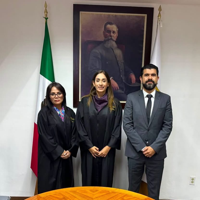 Yezka Garza Ramírez protesta como Presidenta de la Sala Regional del Tribunal Superior de Justicia