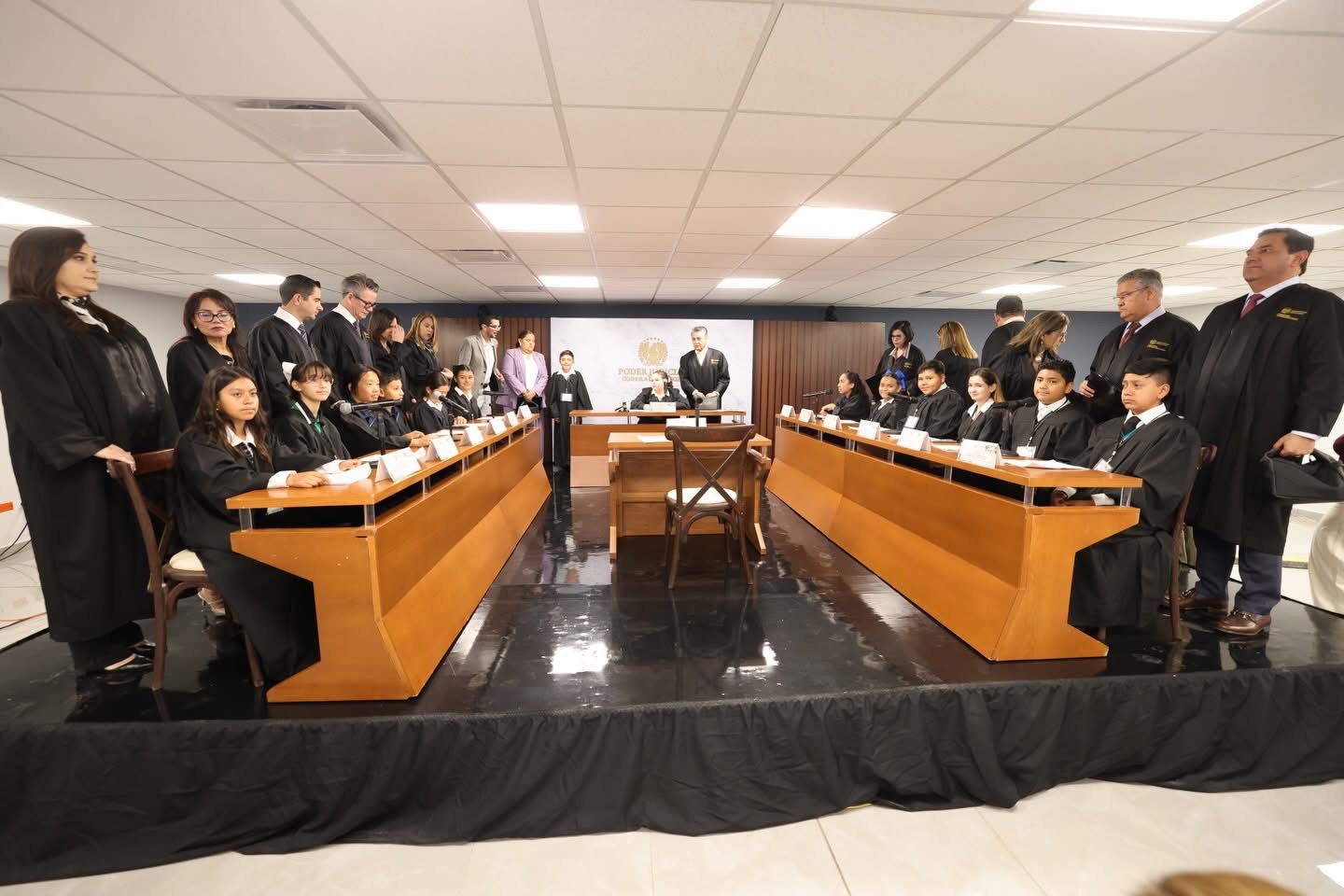 Sesión del Pleno Infantil del Tribunal Superior de Justicia