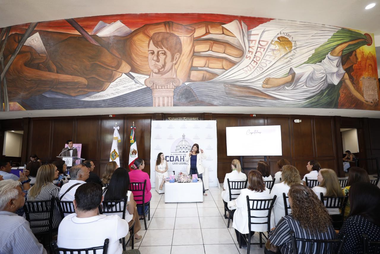 Presentan en Congreso del Estado libro sobre salud mental "Dale like a tus emociones"