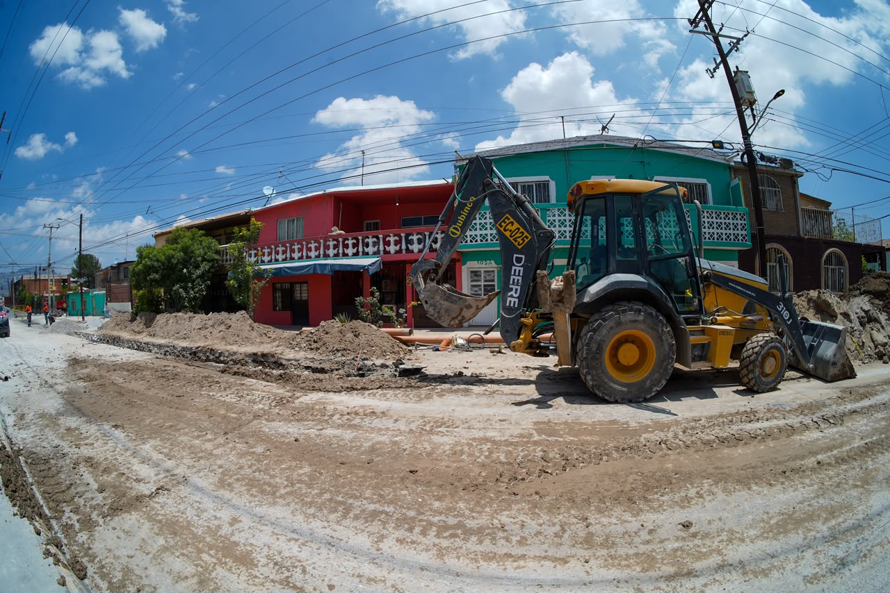 Realizan trabajos en calles de Ramos; piden a la ciudadanía tomar precauciones